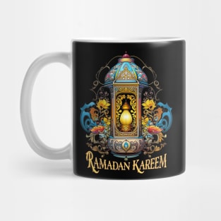 Art Deco Ramadan Fanous Lantern Mug